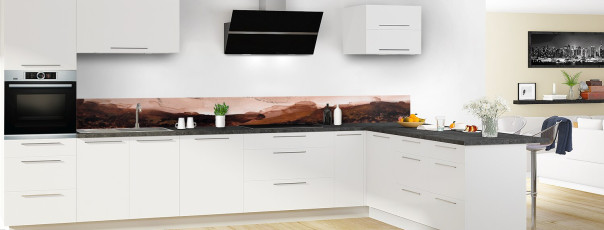 Crédence de cuisine SD07096A frise en perspective