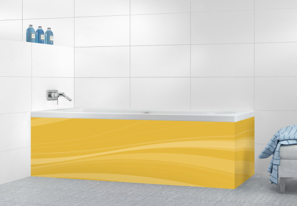 Panneau tablier de bain CPB05111F couleur Moutarde