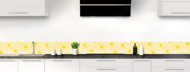 Crédence de cuisine SH60401A couleur Citron frise