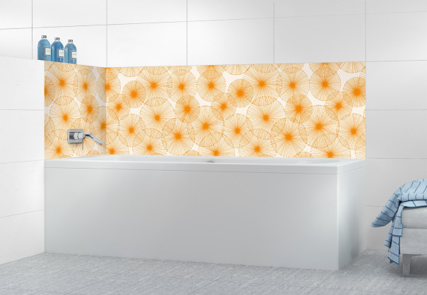 Panneau de bain SHB11005A couleur Tangerine