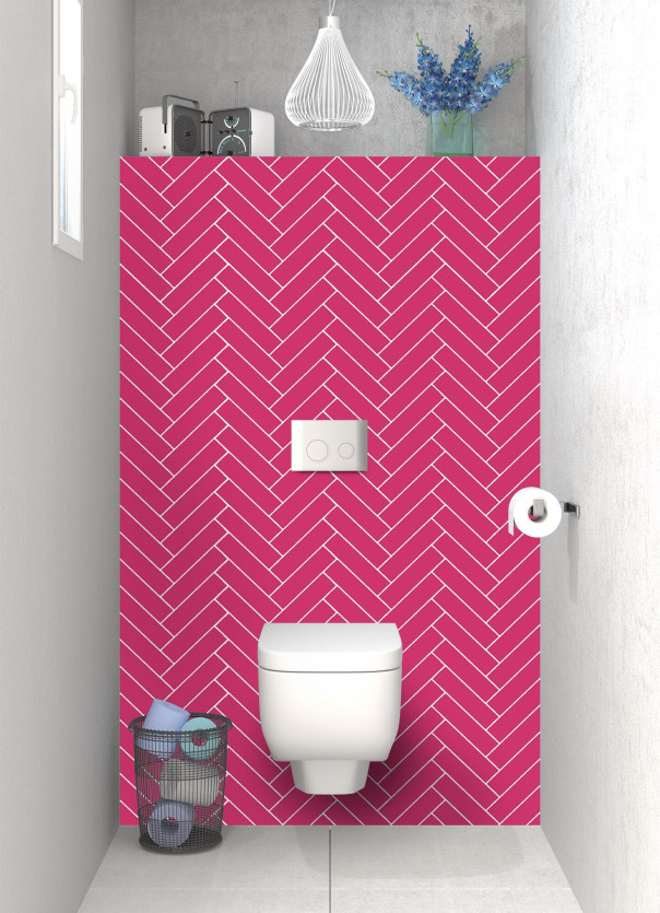 Panneau WC SCB18123A couleur Hortensia