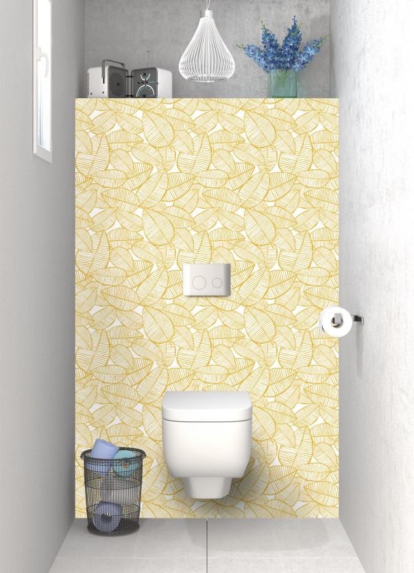 Panneau WC SHB75906A couleur Moutarde