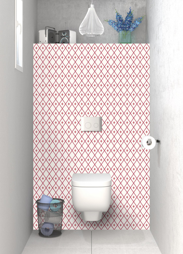 Panneau WC DPB14163A couleur Grenadine