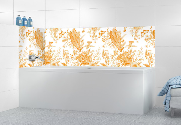 Panneau de bain SHB47913A couleur Tangerine