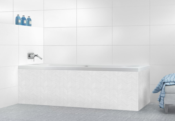 Panneau tablier de bain SHB63590A couleur Blanc