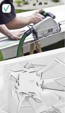 Illustration ajustement des panneaux déco